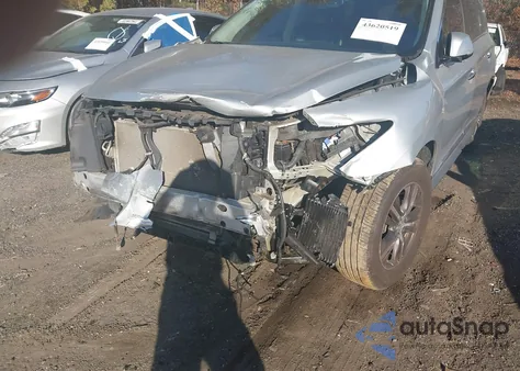 2017 Infiniti Qx60 из США, поврежденный, VIN 5N1DL0MM7HC552025